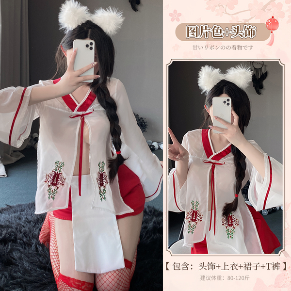 BT2667-性感睡衣和服套裝內衣女誘惑火辣激情角色扮演