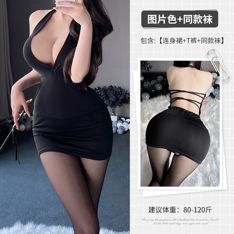 BT1656-性感內衣火辣床上激情免脫情趣調情秘書制服角色扮演