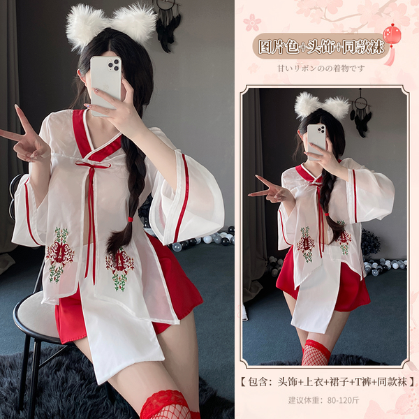 BT2667-性感睡衣和服套裝內衣女誘惑火辣激情角色扮演