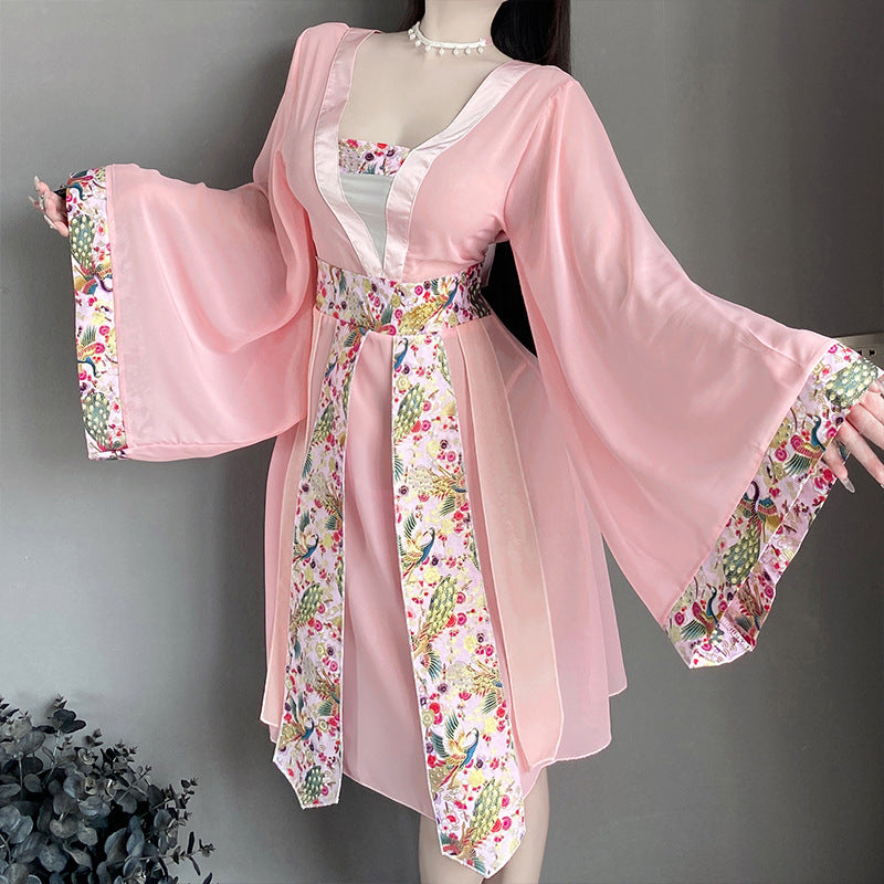 BT2861-性感內衣情趣內衣性感睡衣古風純欲漢服誘惑旗袍制服套裝女睡裙