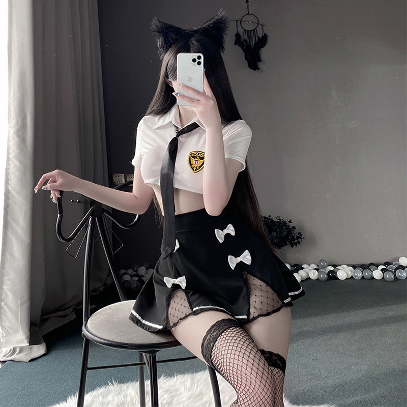 BT2838-性感內衣情趣內衣女警制服角色扮演誘惑女睡衣火辣激情套裝