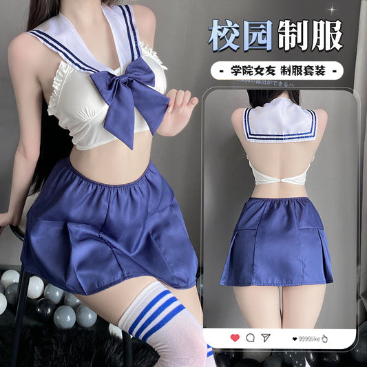 BT2903-性感內衣純欲校園情趣內衣性感戰袍誘惑約會女睡衣角色扮演套裝睡裙