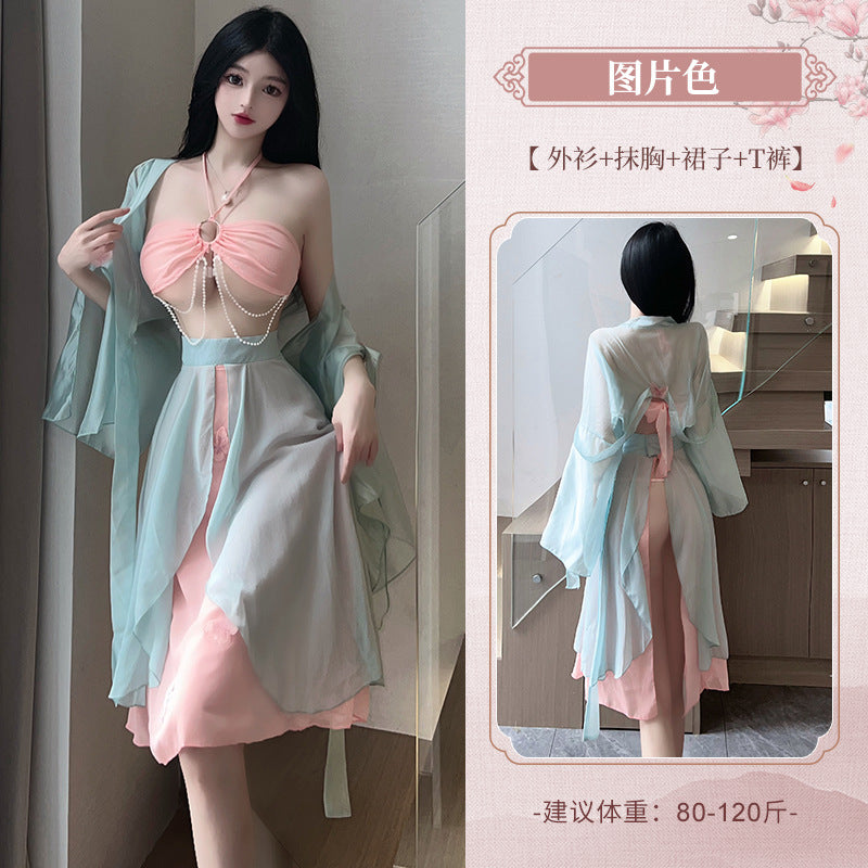 BT2864-性感內衣情趣內衣女性感睡衣角色扮演古風漢服誘惑旗袍制服裝