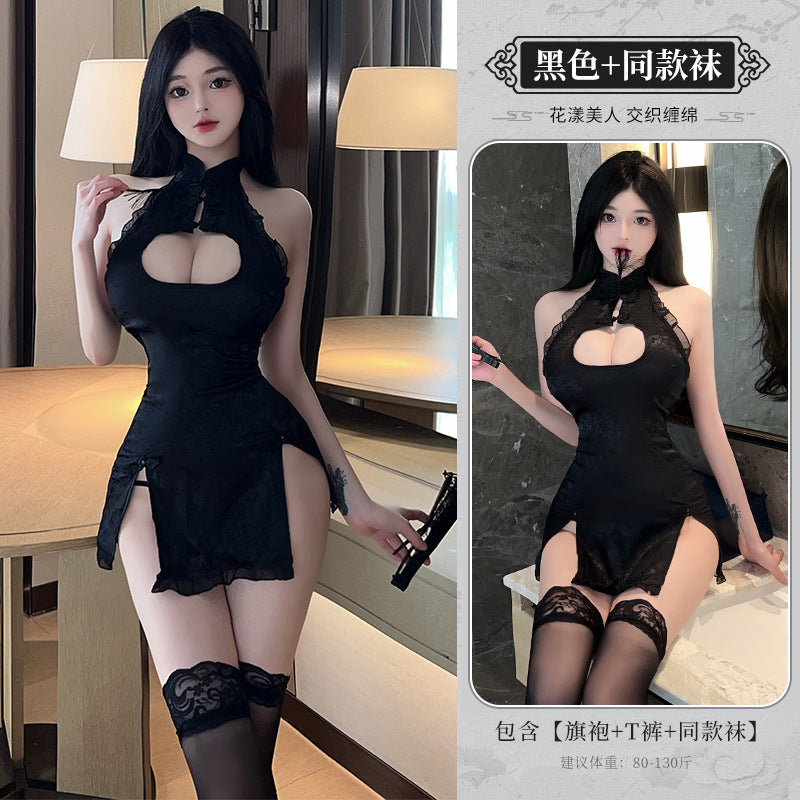 BT1672-性感內衣情趣內衣女睡衣角色扮演免脫旗袍制服誘惑床上挑逗激情裝女睡裙