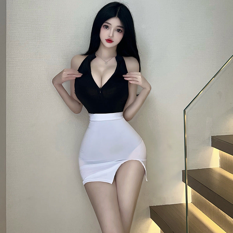 BT8039-性感內衣情趣內衣女睡衣角色扮演秘書制服誘惑調情火辣激套裝