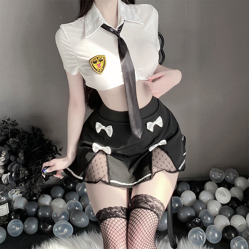 BT2838-性感內衣情趣內衣女警制服角色扮演誘惑女睡衣火辣激情套裝