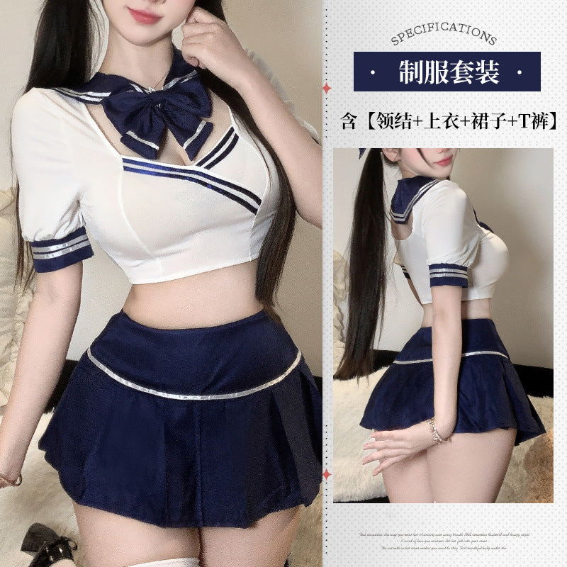 BT2902-性感情趣內衣誘惑空姐水手服裝激情制服女睡裙套裝睡衣角色扮演