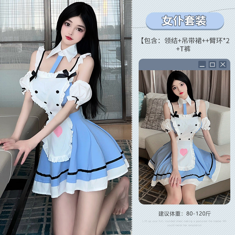 BT2763-性感內衣情趣內衣服角色扮演女僕女僕制服誘惑女睡衣挑逗火辣女睡衣