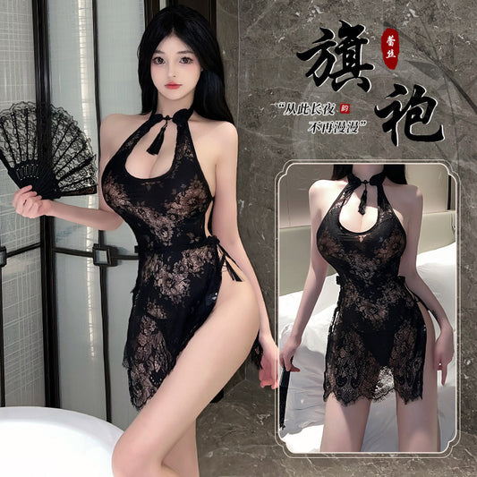 BT8207-性感內衣情趣內衣性感蕾絲旗袍角色扮演誘惑免脫制服女睡衣服激情裝