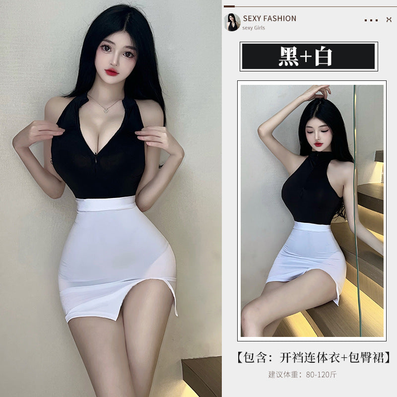 BT8039-性感內衣情趣內衣女睡衣角色扮演秘書制服誘惑調情火辣激套裝