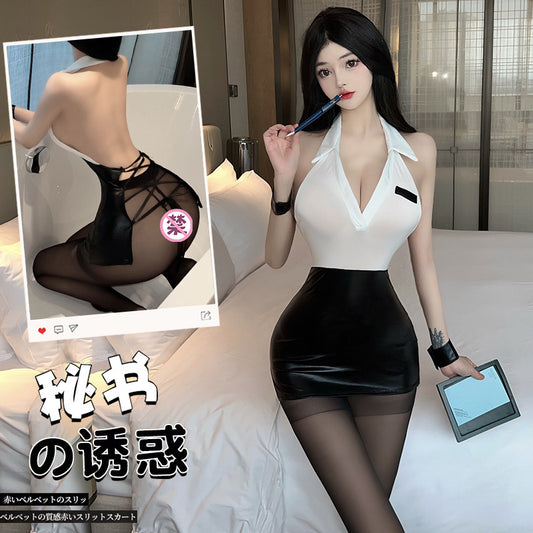 BT8308-性感內衣性感秘書情趣內衣角色扮演制服誘惑激情套裝女睡衣睡裙