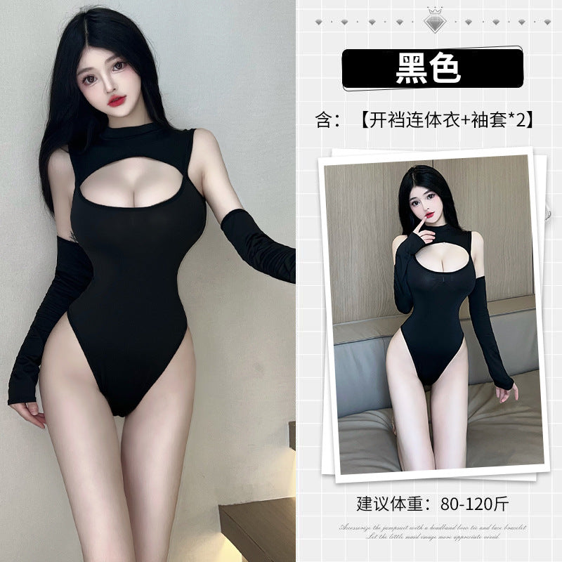BS2069-性感內衣情趣內衣女火辣純欲露胸連體衣女睡衣誘惑激情