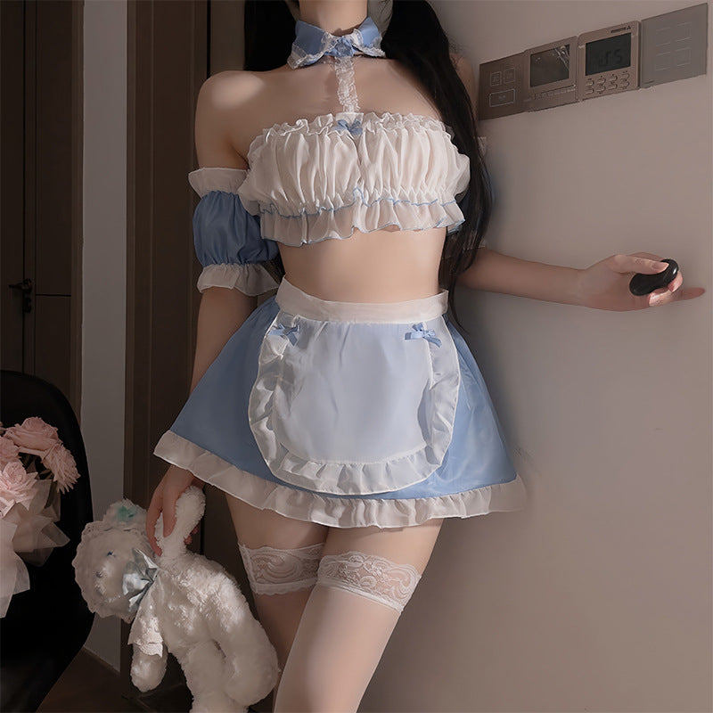 BT2105-性感內衣純欲女僕制服套裝情趣內衣性感免脫誘惑套裝角色扮演女睡衣睡裙
