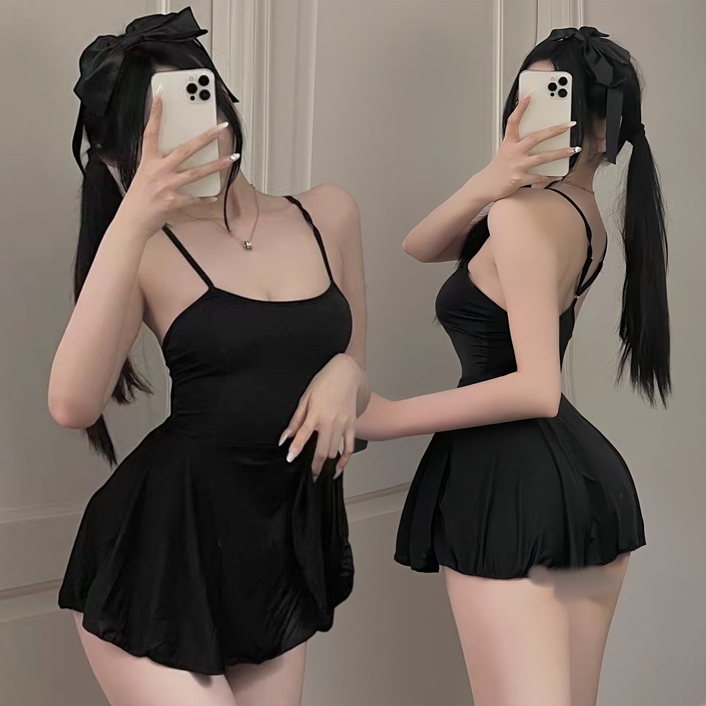 CS630-大碼情趣睡衣性感吊帶睡裙純欲風約會戰袍成人趣味高級感內衣女睡衣睡裙