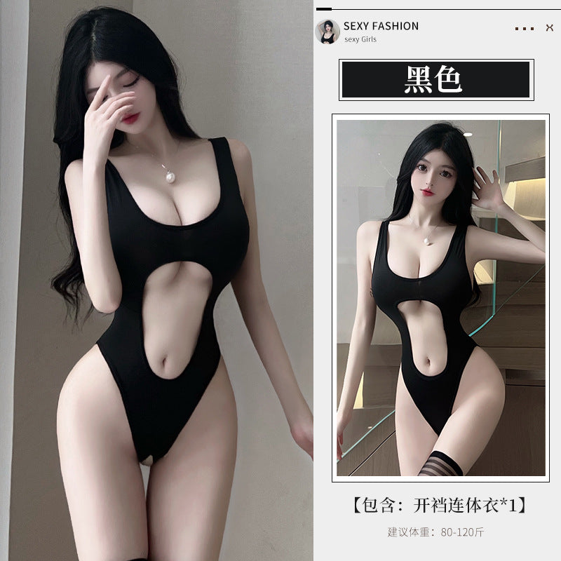 BT8402-性感內衣情趣內衣開襠連體衣性感戰袍角色扮演制服誘惑女睡衣激情床上裝