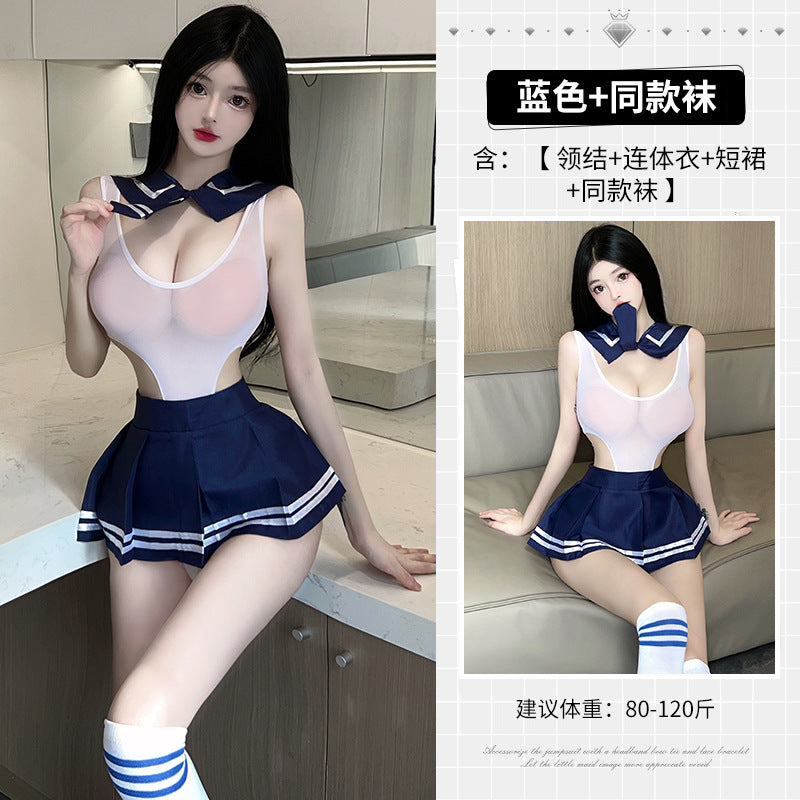 BT8300-性感內衣情趣內衣角色扮演JK短裙甜美純欲可愛校園學生制服女睡衣裝