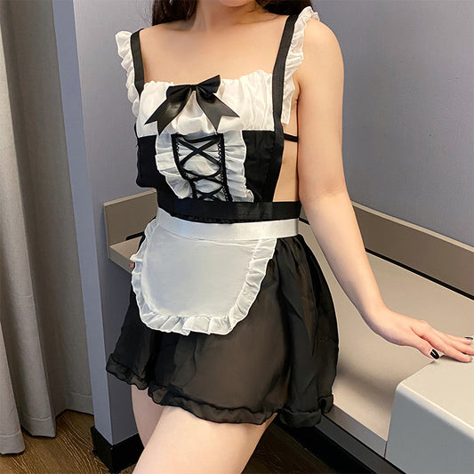 CT162-情趣內衣大碼純欲女傭女僕套裝可愛小胸制服誘惑女睡衣睡裙