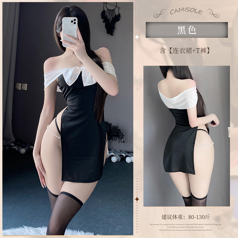 BT2909-性感內衣情趣內衣私房睡裙制服純欲戰袍誘惑激情套裝女睡衣睡裙