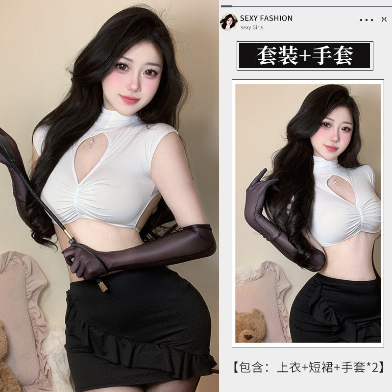 BT2167-性感風情秘書心機免脫秘書制服套裝情趣內衣職場OL誘惑女睡衣睡裙