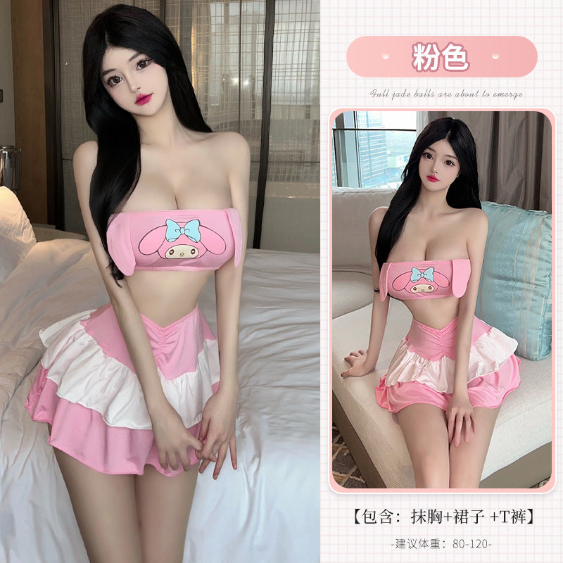 BT2818-性感內衣情趣內衣角色扮演制服二次元萌妹美樂蒂可愛誘惑純欲裝女睡衣睡裙