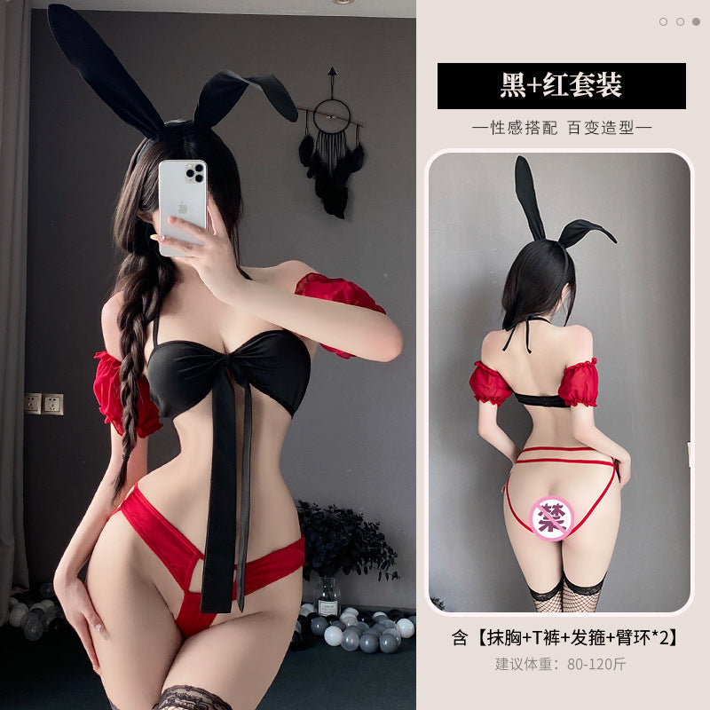 BT2842-性感內衣情趣內衣挑逗純欲兔女郎誘惑制服床上免脫激情女戰袍女睡衣睡裙
