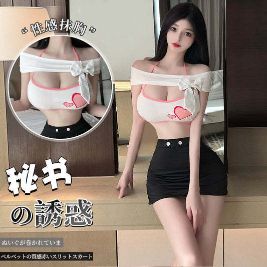 BT2767-性感內衣情趣內衣免脫秘書角色扮演制服誘惑純欲激情火辣女睡衣裝女睡裙