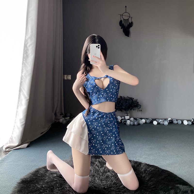 BT2788-性感內衣情趣內衣性感情調女僕角色扮演睡裙cos床上純欲小服免脫誘惑套裝