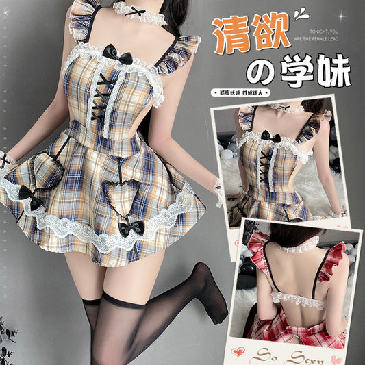 BT2777-性感內衣情趣內衣角色扮演JK院風制服床上挑逗誘惑女睡衣套裝睡裙