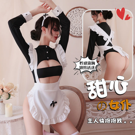 【A-1706】性感內衣情趣內衣性感女僕裝cos可愛女傭連衣裙cosplay服裝角色扮演