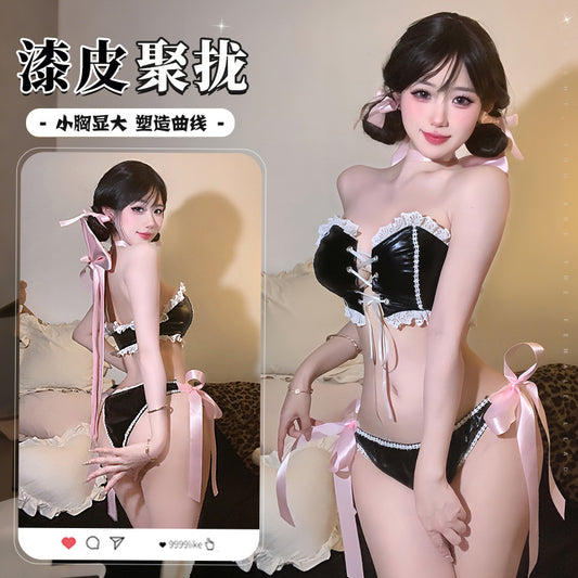 BS2879-性感情趣內衣純欲連體衣火辣制服誘惑女僕裝角色扮演免脫睡衣睡裙