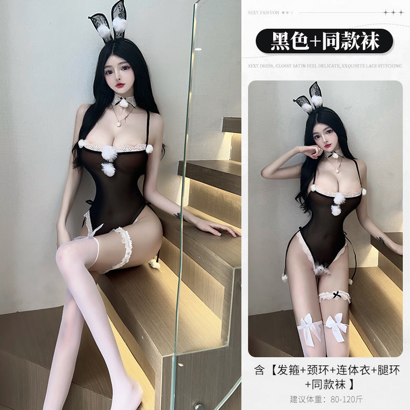 BT8502-性感內衣情趣内衣性感角色扮演免脱兔女郎制服诱惑纯欲女睡衣火辣激情装