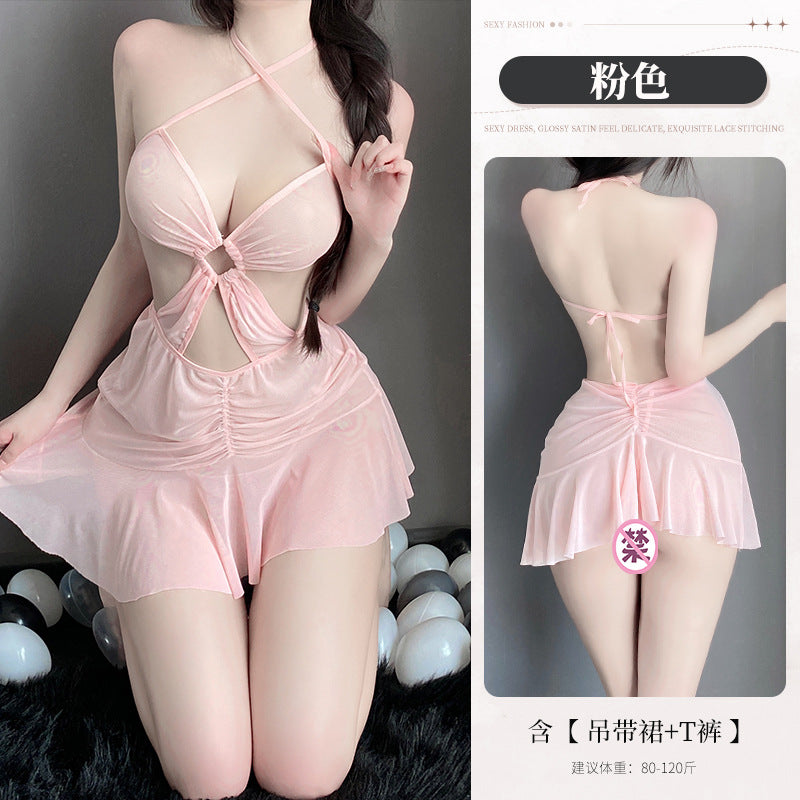 BS2800-性感內衣情趣內衣純欲性感透視火辣浪漫免脫女睡衣誘惑套裝女睡衣睡裙