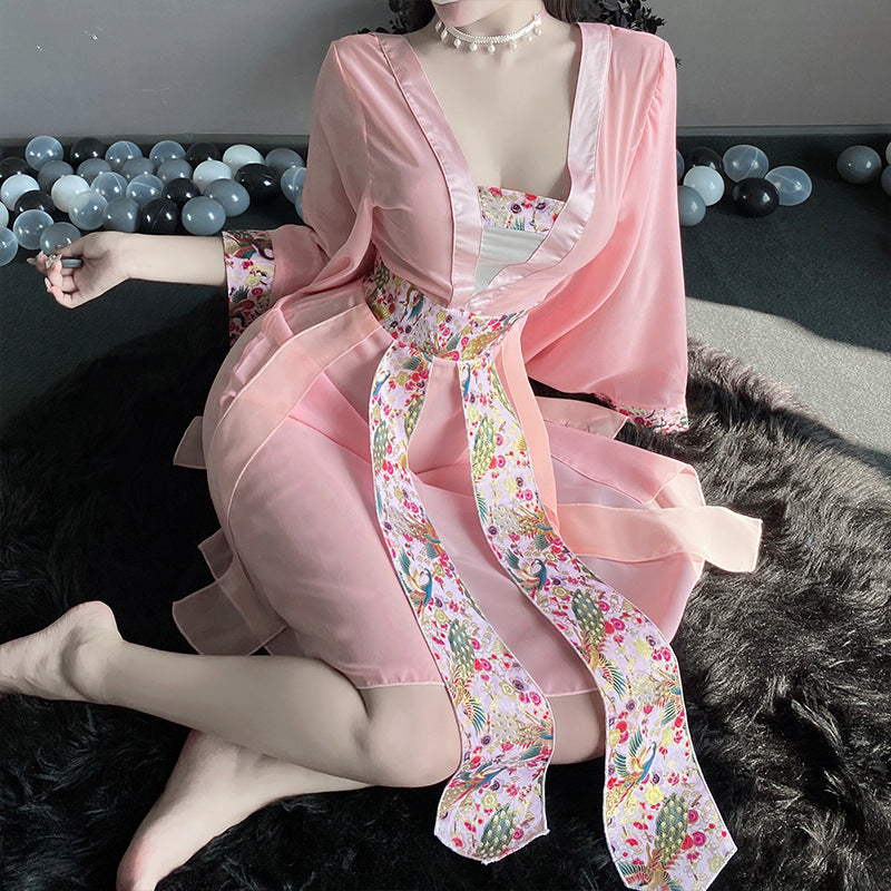 BT2861-性感內衣情趣內衣性感睡衣古風純欲漢服誘惑旗袍制服套裝女睡裙
