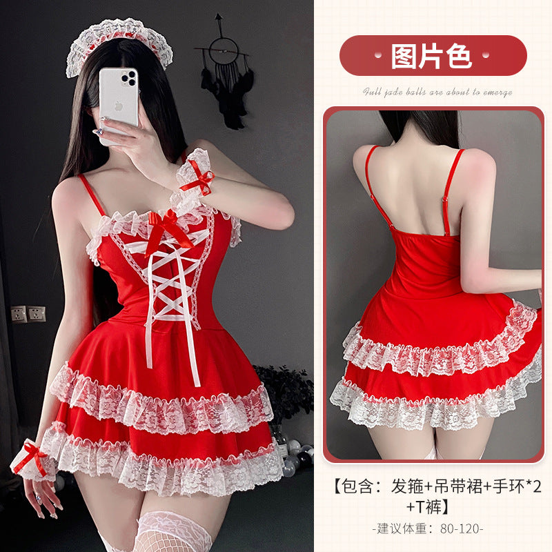 BT7001-性感內衣情趣內衣角色扮演女僕裝性感誘惑制服床上女睡衣女睡裙