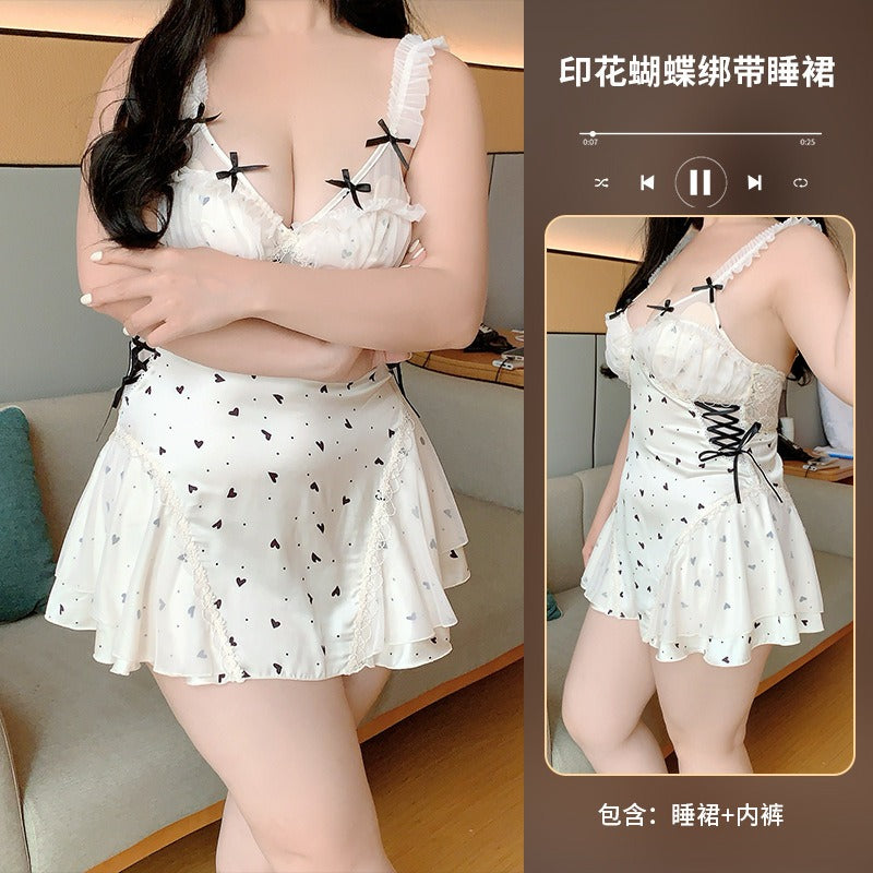 CS558-大碼情趣內衣性感高級純欲風新款胖mm情調女裝女睡衣睡裙