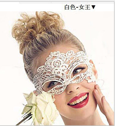 BM3025-情趣內衣夜店女王聚會性感套裝蕾絲鏤空眼罩面具公主猫