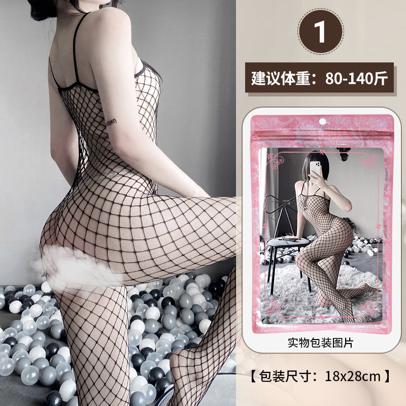 【組合系列】BO01-BO36-情趣內衣大碼性感透視鏤空網衣連體衣誘惑開檔絲襪裝