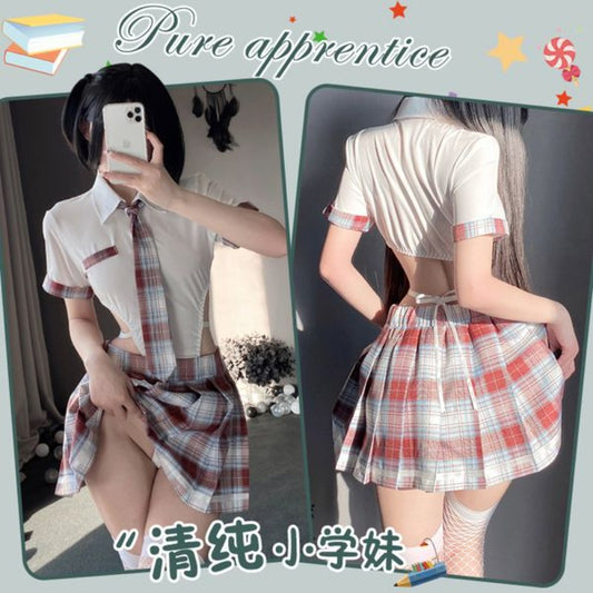 BT2715-性感內衣純欲校園可愛JK制服誘惑女激情角色扮演清純套裝