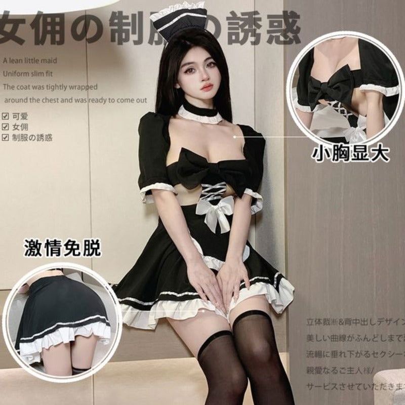 BT2502-性感內衣女僕角色扮演COSPLAY裝激情裝性感火辣純欲制服誘惑可愛