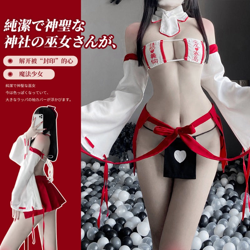 BT267-情趣內衣女式日系性感和服套裝成人制服