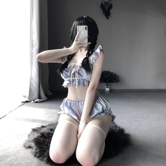 BT2436-情趣內衣可愛宮廷風性感露背角色扮演女傭女僕裝制服