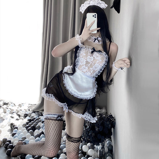 BT1298-情趣內衣角色扮演性感制服誘惑女僕套裝