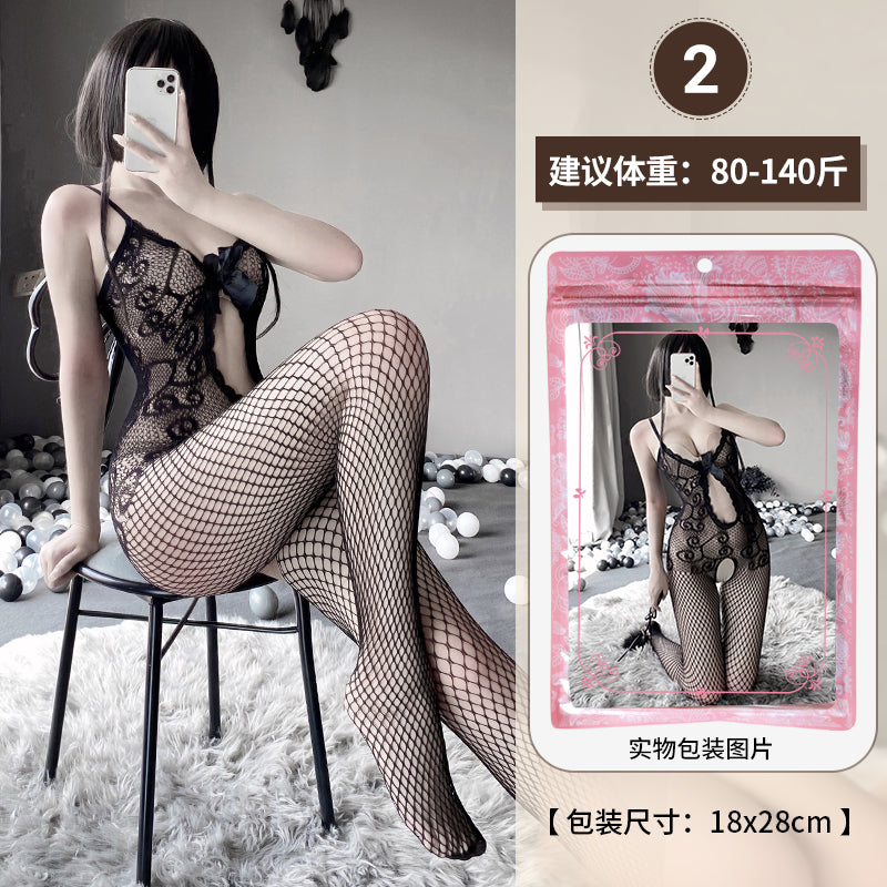 【組合系列】BO01-BO36-情趣內衣大碼性感透視鏤空網衣連體衣誘惑開檔絲襪裝