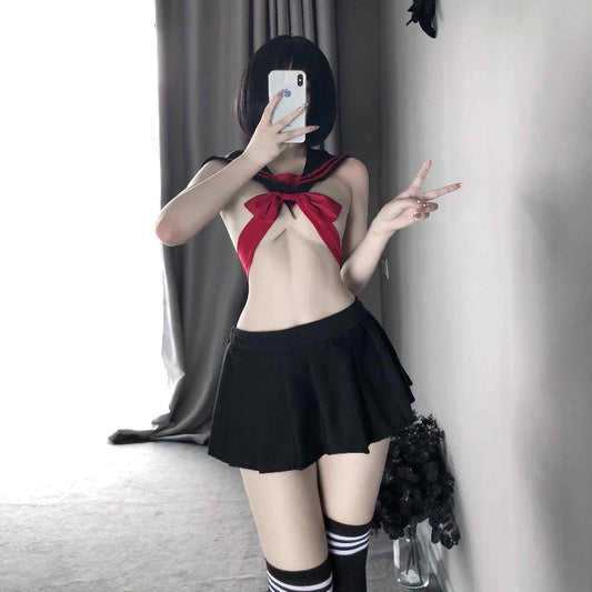 BT2428-性感JK純欲情趣內衣服裝衣服校園女制服激情調情用品誘惑睡衣