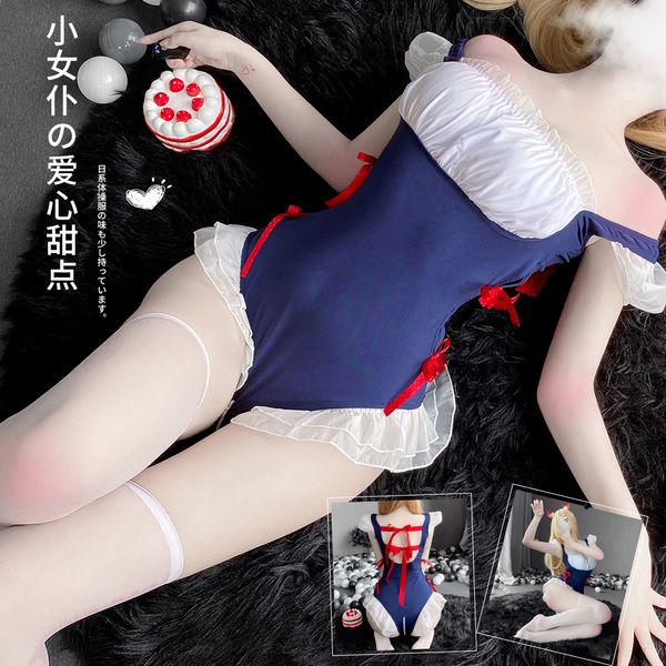BT2476-性感內衣女傭內衣蕾絲純情女僕激情套裝誘惑制服