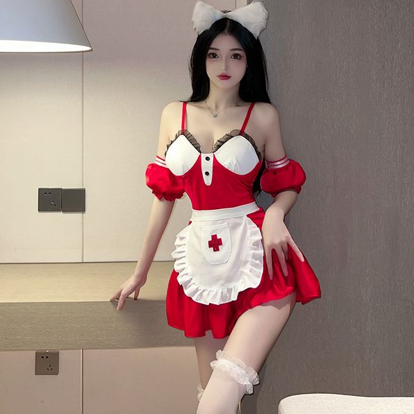 BT2634-性感內衣情趣女純欲護士制服誘惑性感睡衣激情套裝床上衣服