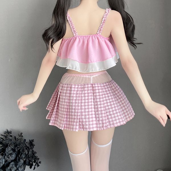 BT2636-情趣內衣激情誘惑日系可愛分體甜美學院風學生制服套裝