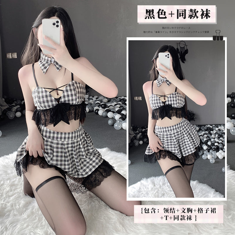 BT2580-情趣內衣女性感制服誘惑激情清純學生裝角色扮演套裝