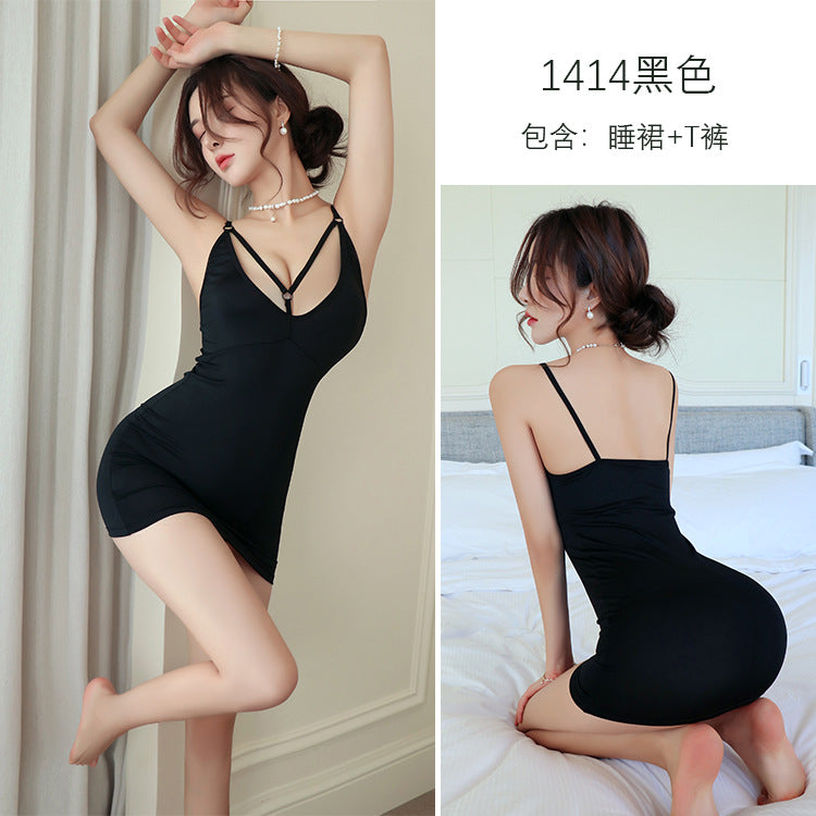 【A-1414】性感內衣情趣內衣包臀裙制服誘惑激情夜店套裝睡衣
